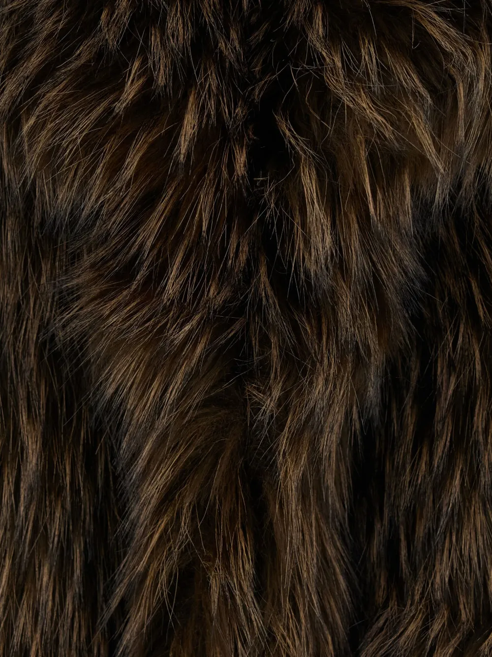 Apparis Yara Faux-fur Coat In Brown