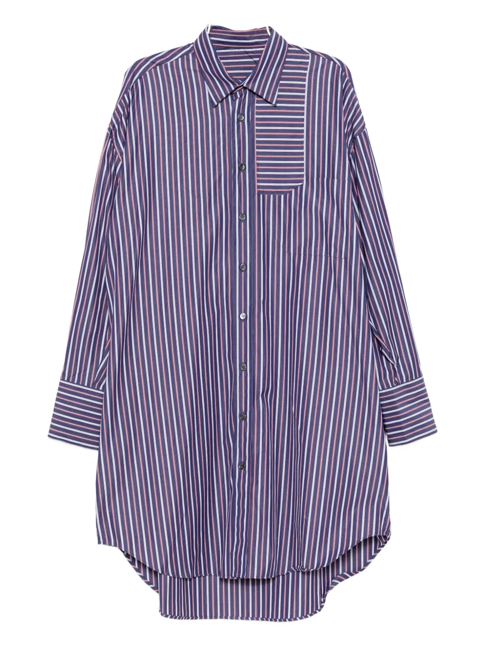 marina yee striped shirt | Blue | Image 1