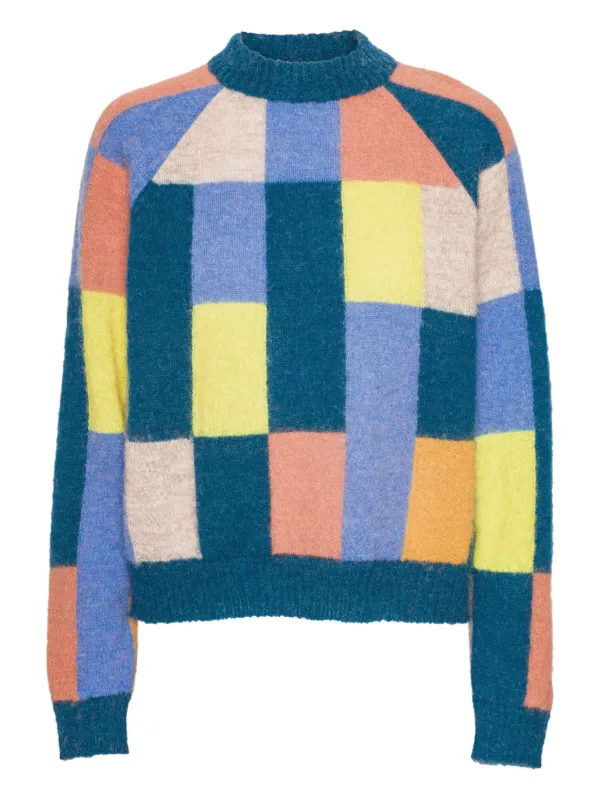 Henrik Vibskov brushed-finish Sweater Blue FARFETCH PH