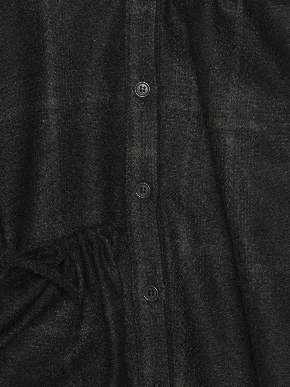 Henrik Vibskov Geruit blouse Zwart