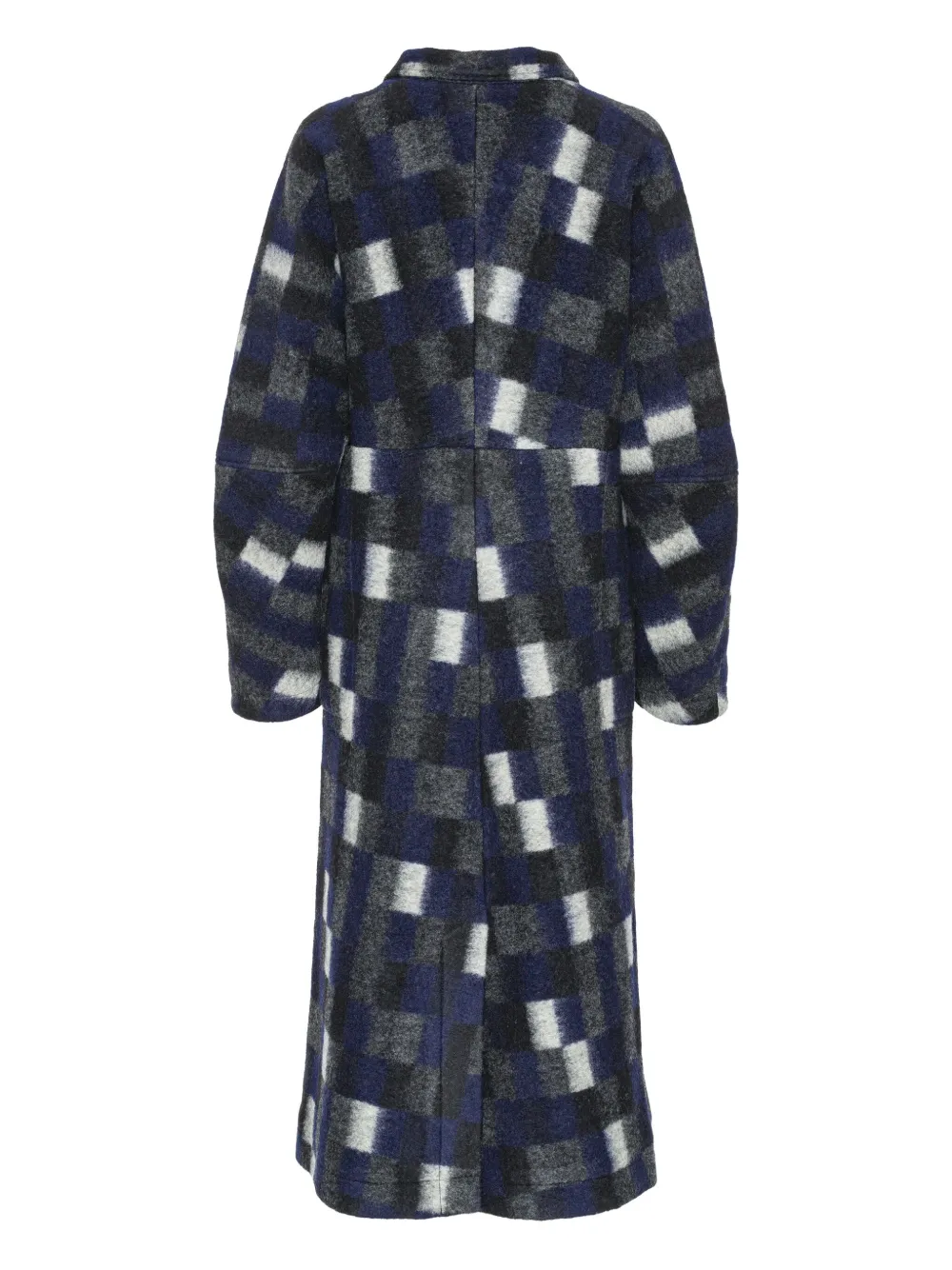 Henrik Vibskov Single-breasted Brushed Coat In Multi