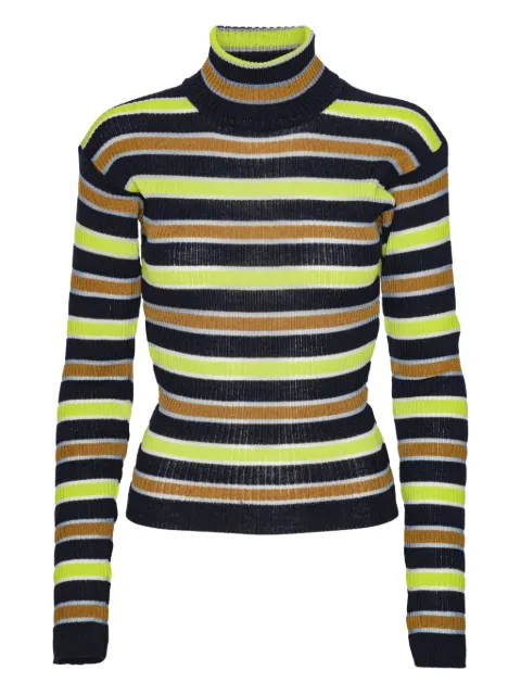 Henrik Vibskov striped roll-neck sweater 