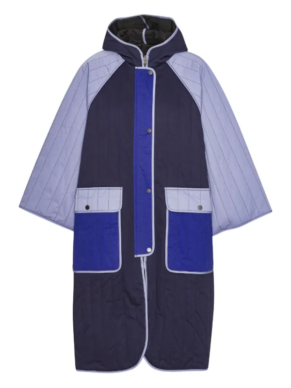 Henrik Vibskov Reversible Hooded Parka | Black | FARFETCH SA