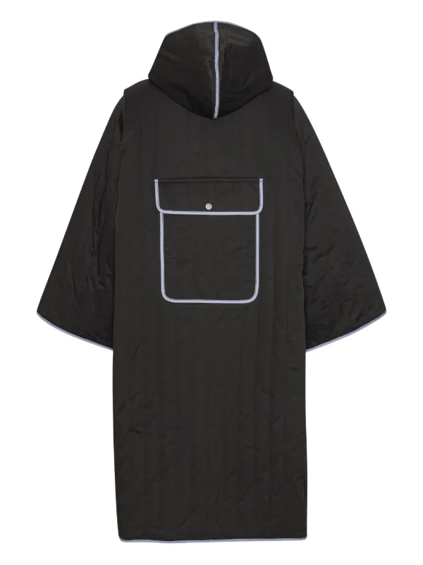 Henrik Vibskov Reversible Hooded Parka | Black | FARFETCH SA