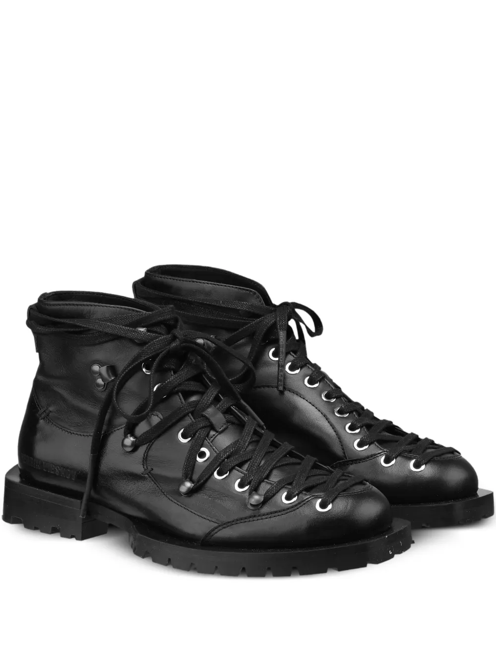 Henrik Vibskov Lace-up Boots In Black