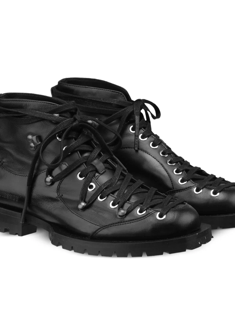 Henrik Vibskov Lace-up Boots In Black