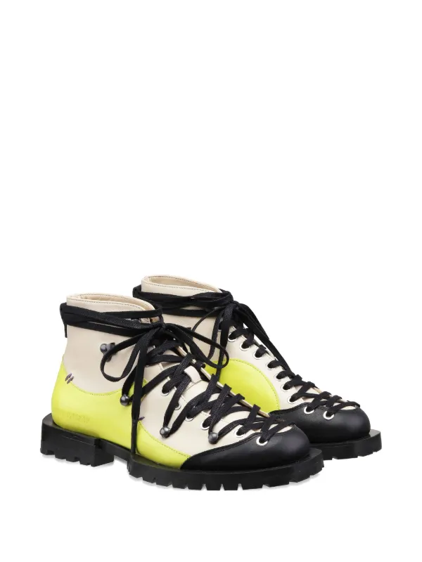 Henrik Vibskov レースアップ ブーツ | ニュートラル | FARFETCH JP