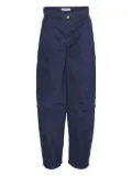 Henrik Vibskov seam-detail trousers - Blue