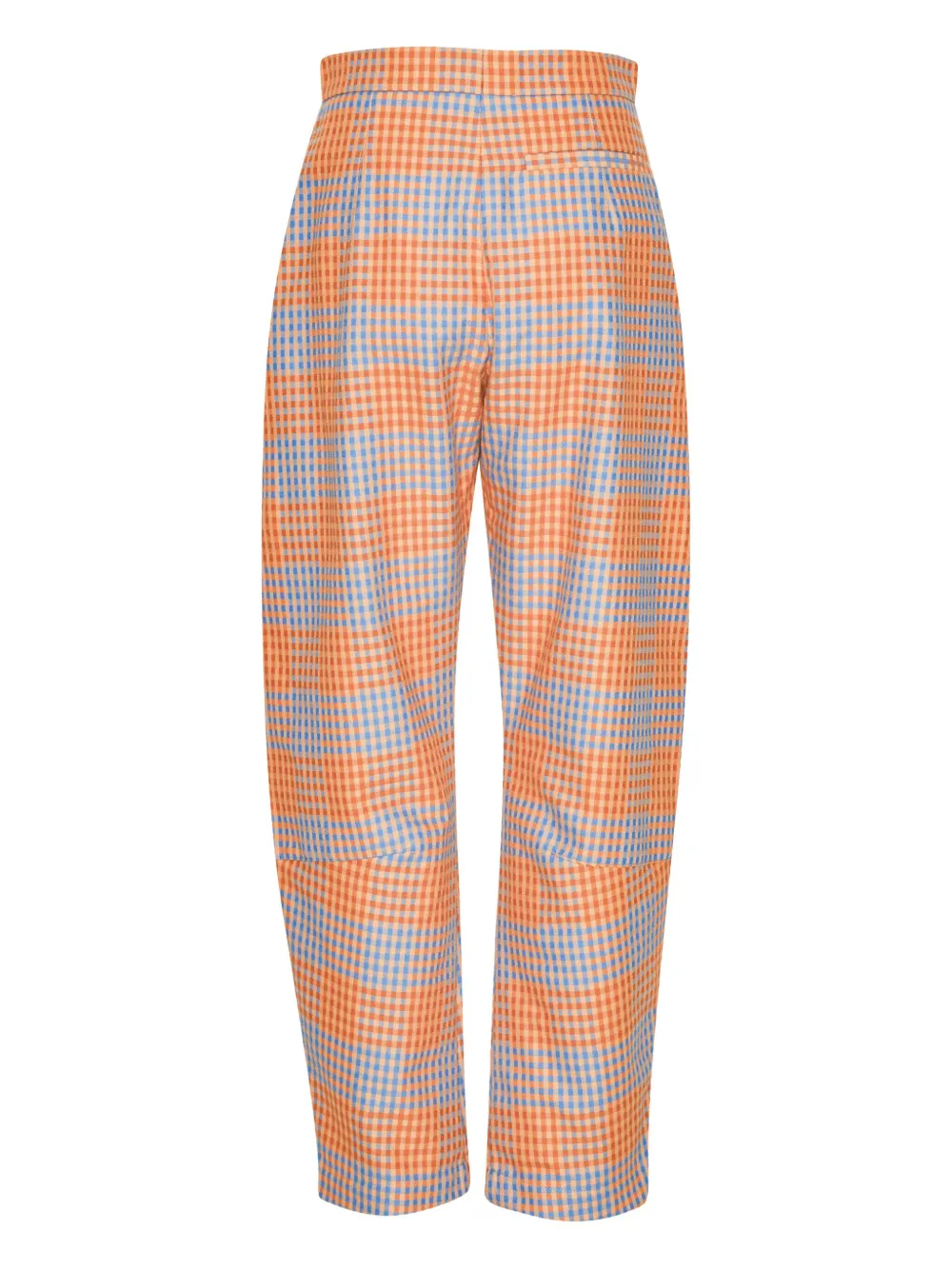 Henrik Vibskov Geruite broek - Oranje