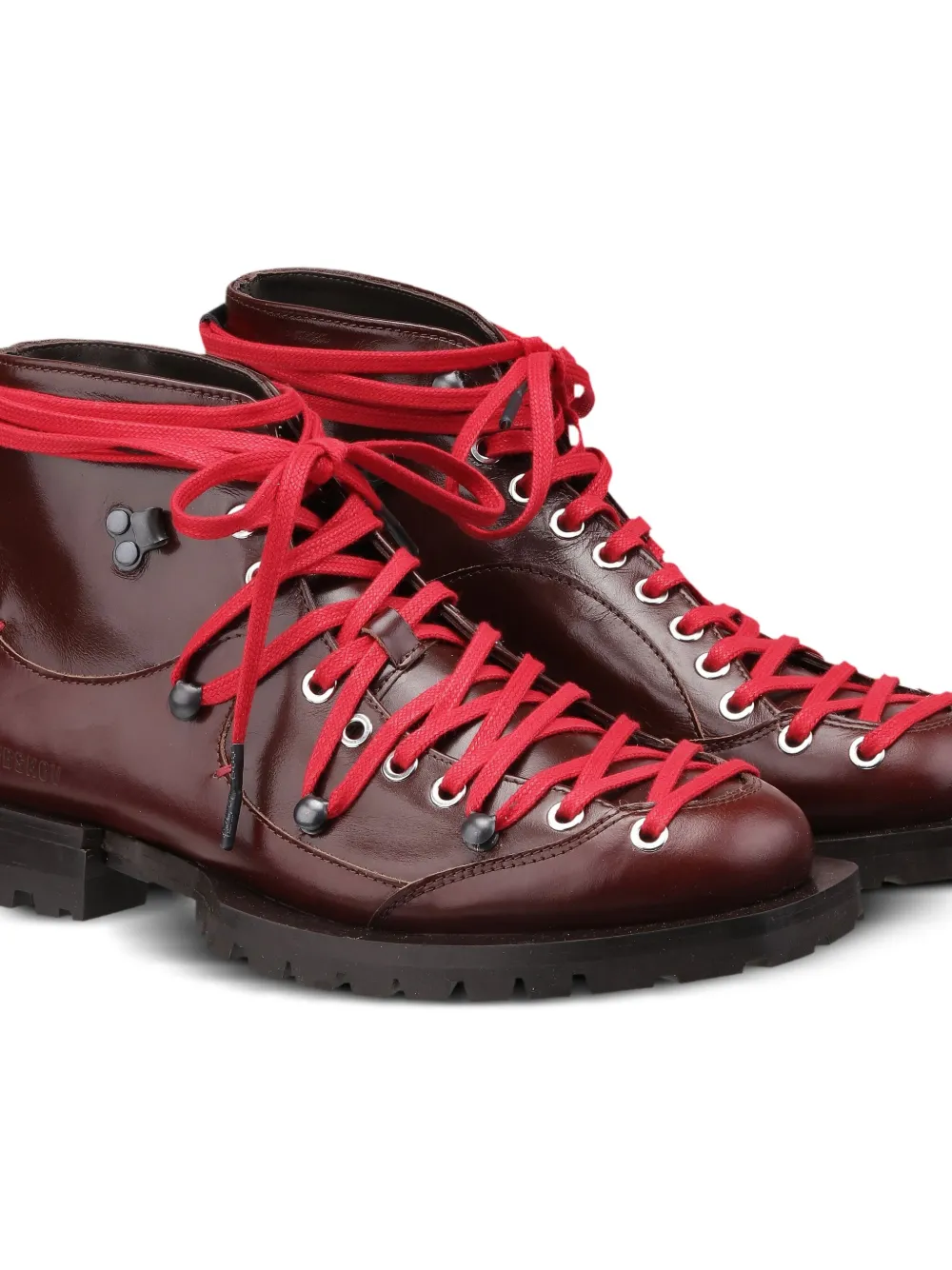 Henrik Vibskov Lace-up Boots In Brown