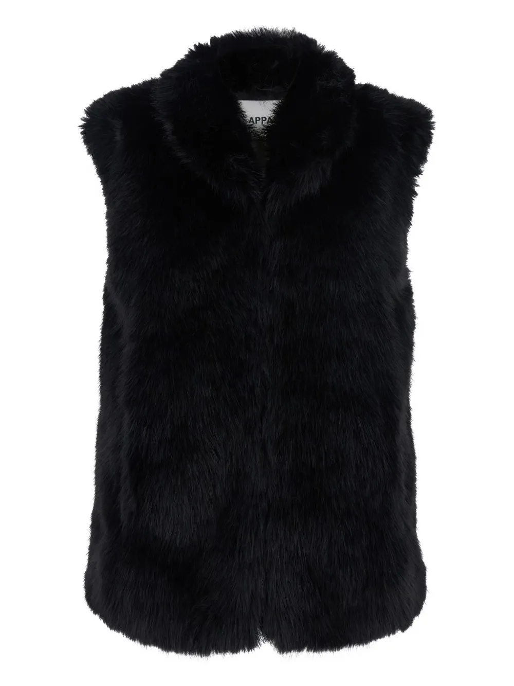 Apparis Laila faux-fur vest | Black | Image 1