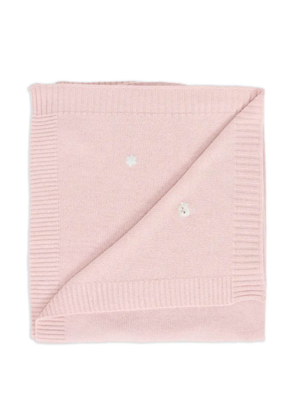 NANAN Deken met borduurwerk - Roze