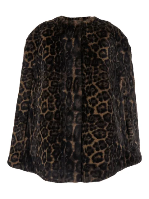 Apparis capa con estampado de leopardo