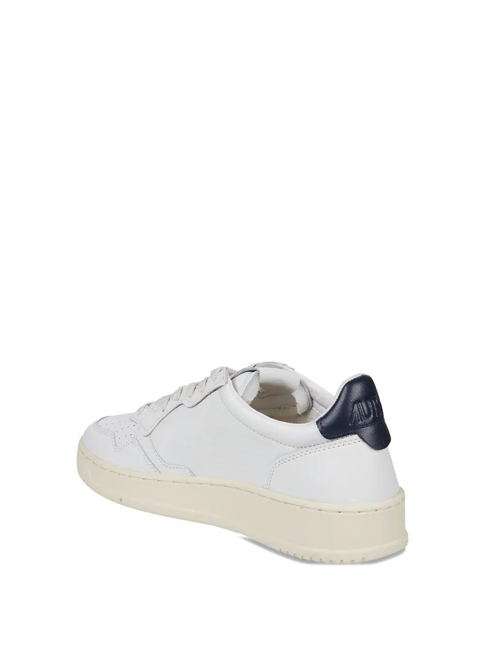 Autry leather-panelled sneakers White