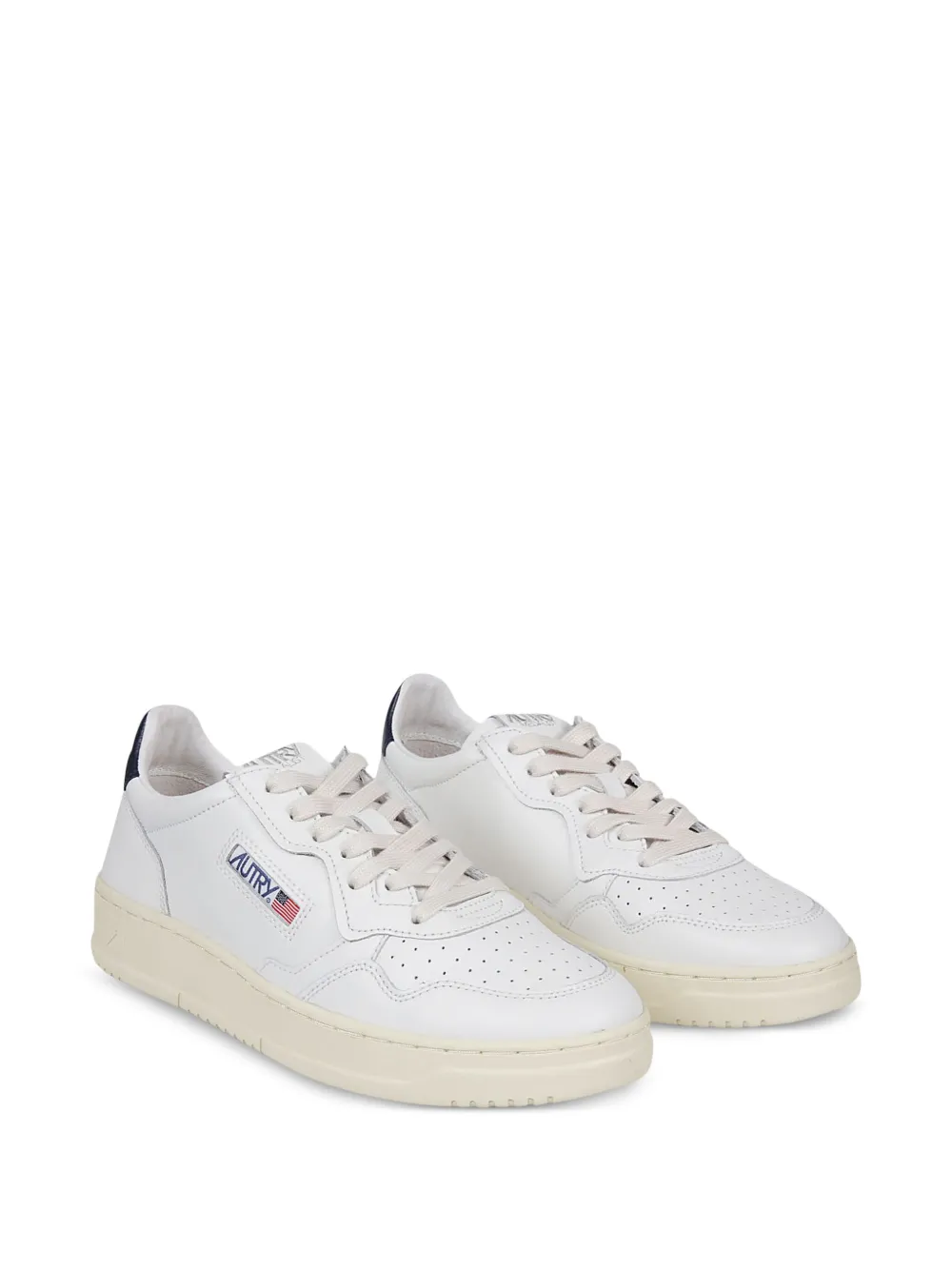 Autry Sneakers met leren vlakken Wit