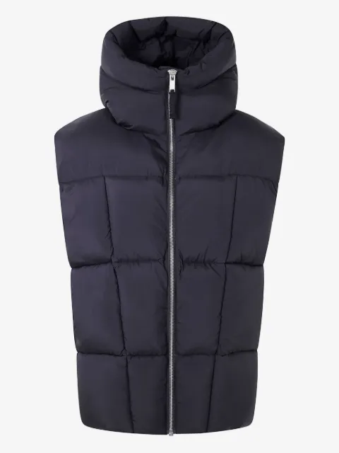 Thom Krom quiltet vest med hætte