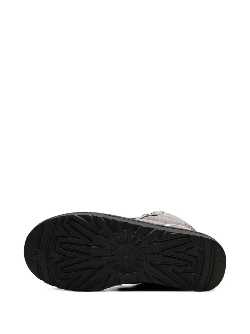 Ugg Highmel Suede Hi-top Sneakers In Gray