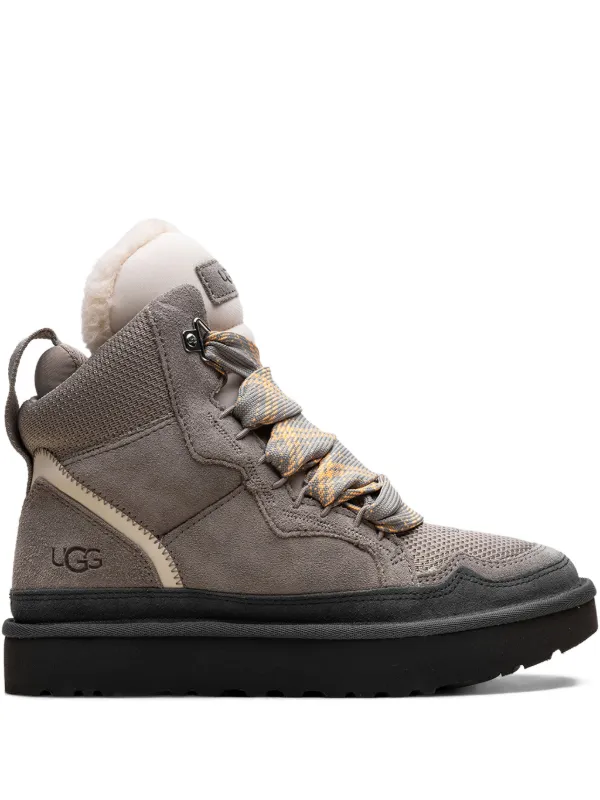 UGG Highmel Suede hi-top Sneakers Grey FARFETCH IN