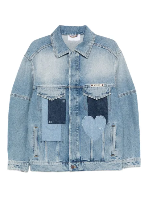 Moschino patchwork denim jacket