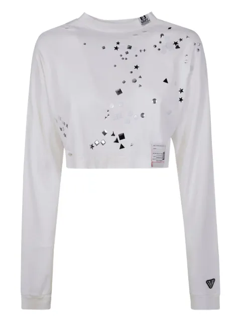 Maison MIHARA YASUHIRO stud-embellished sweatshirt