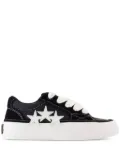 AMIRI glitter star trainers - Black