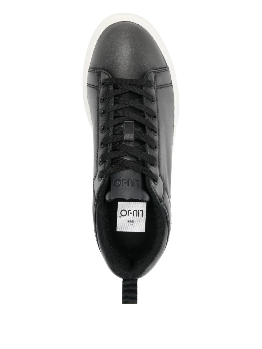 LIU JO lace-up platform sneakers Black
