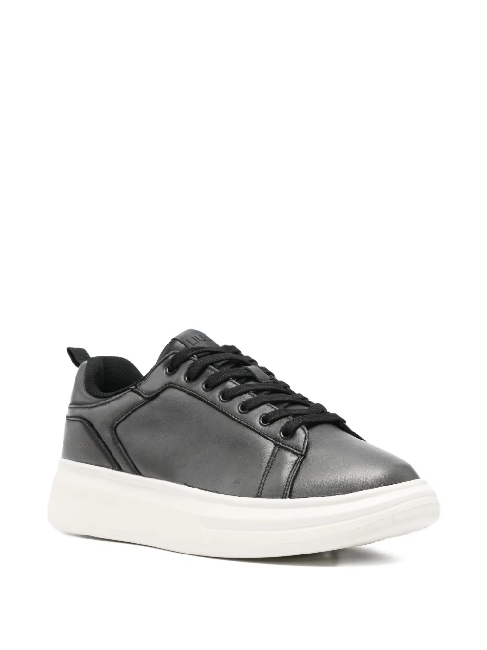 LIU JO lace-up platform sneakers Black