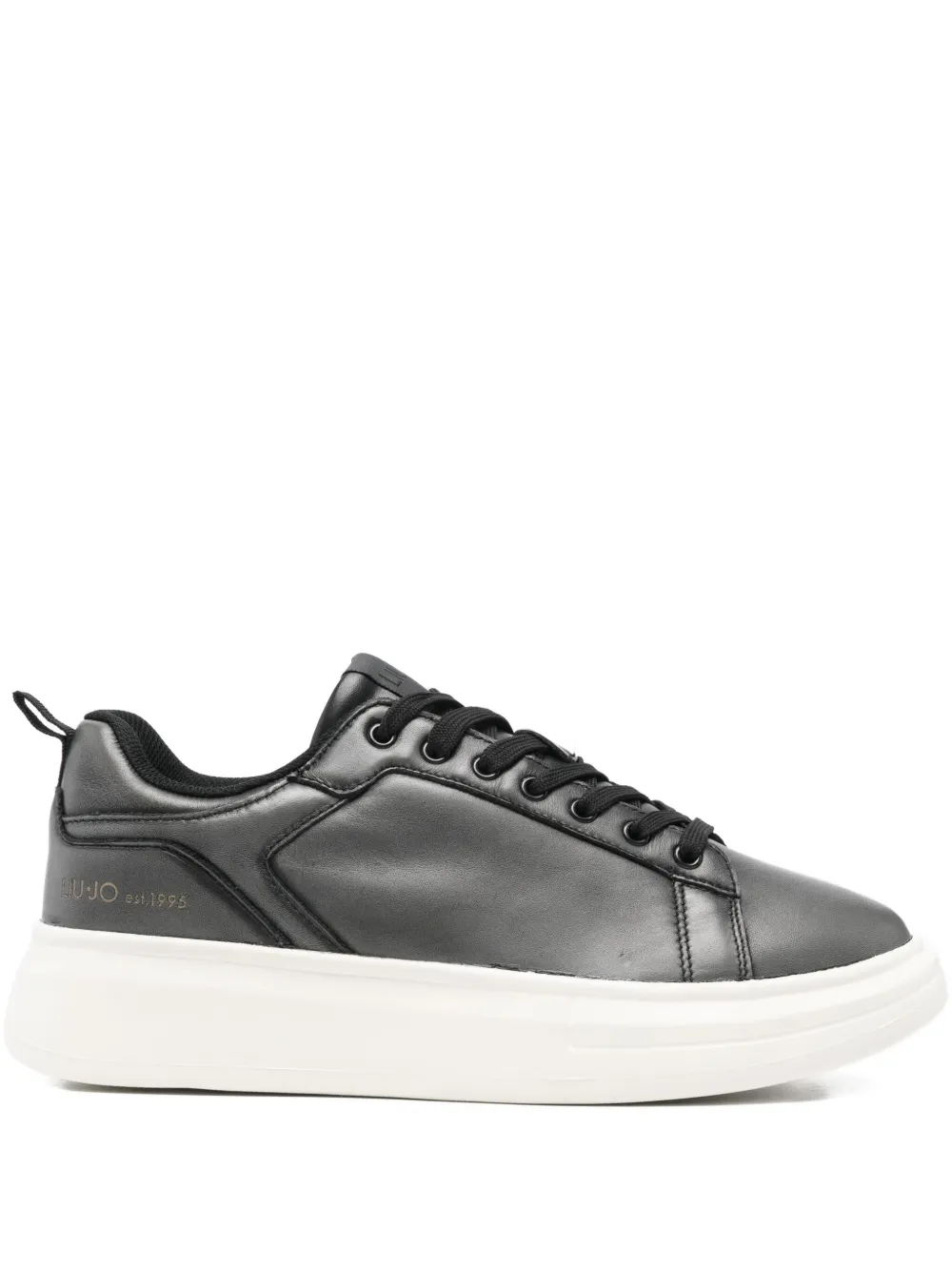 LIU JO lace-up platform sneakers Black