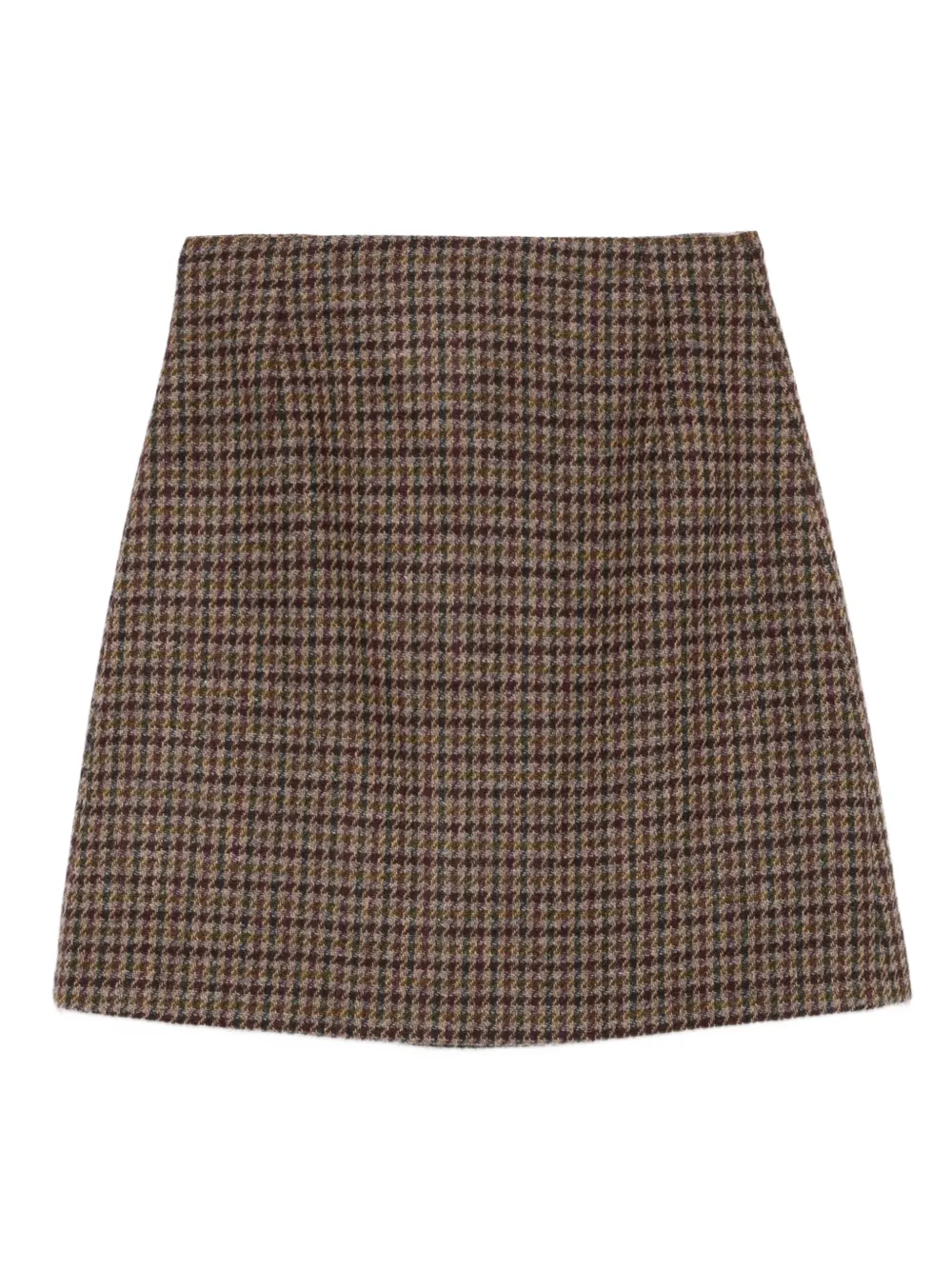 Weekend Max Mara checked skirt | Brown | Image 1