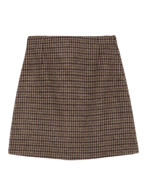 Weekend Max Mara checked skirt