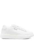 LIU JO logo-plaque platform sneakers - White
