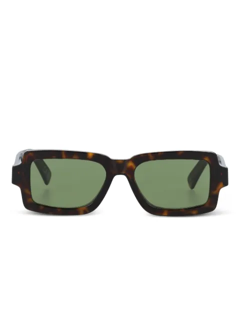 Retrosuperfuture lentes de sol con armazón rectangular