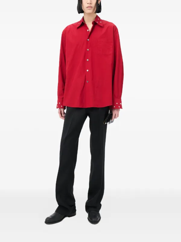 OUR LEGACY ロングスリーブ シャツ | レッド | FARFETCH JP