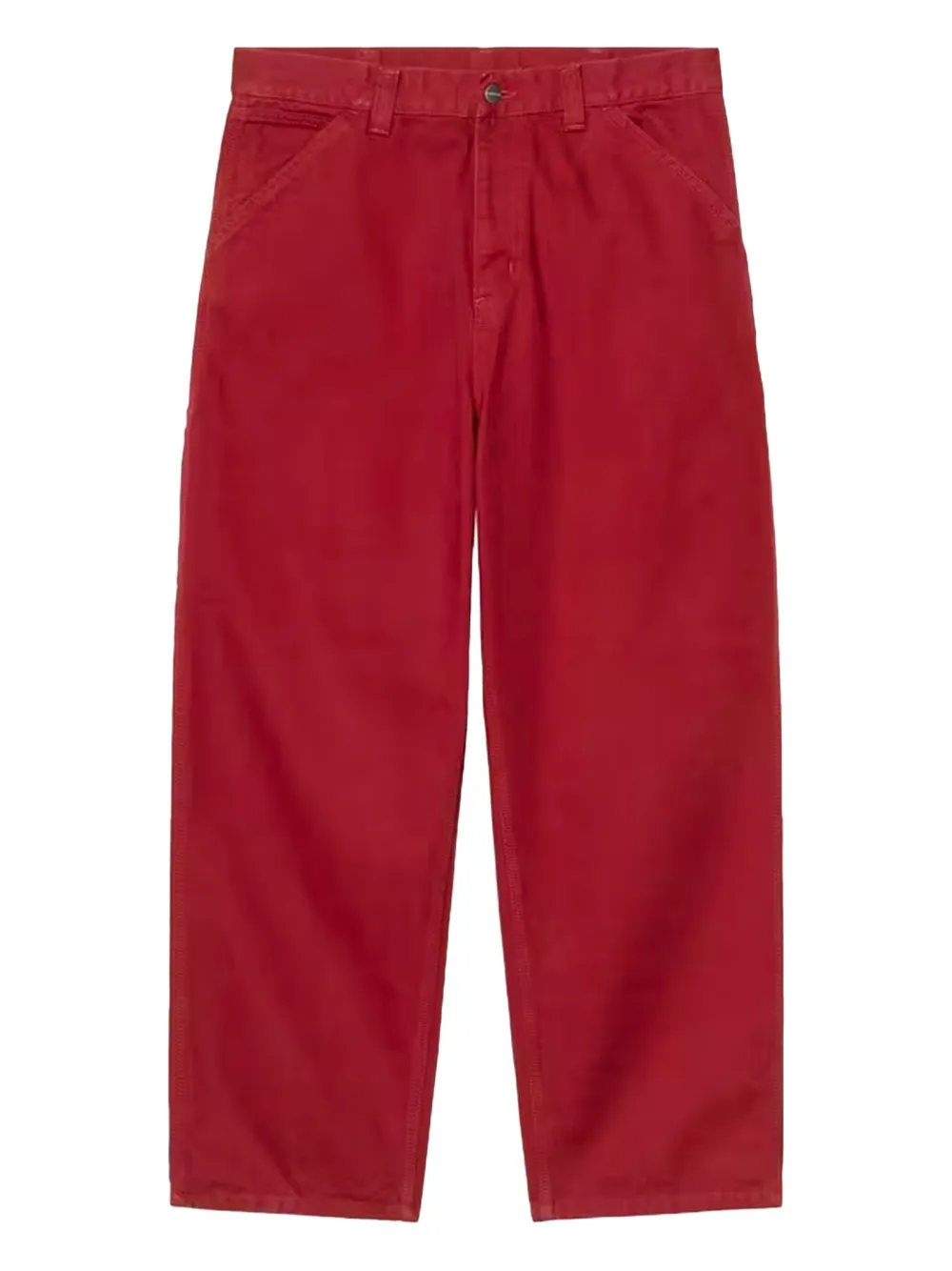 Carhartt Double-pocket Trousers In Red