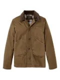 Filson corduroy-collar cotton jacket - Brown