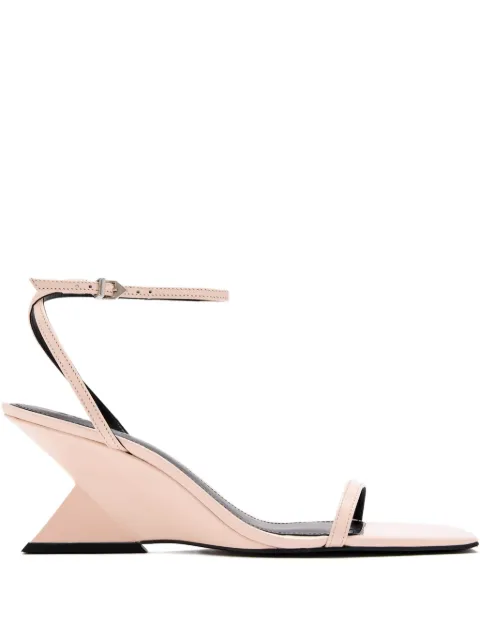 Schutz 75mm Joanna geometric-wedge sandals