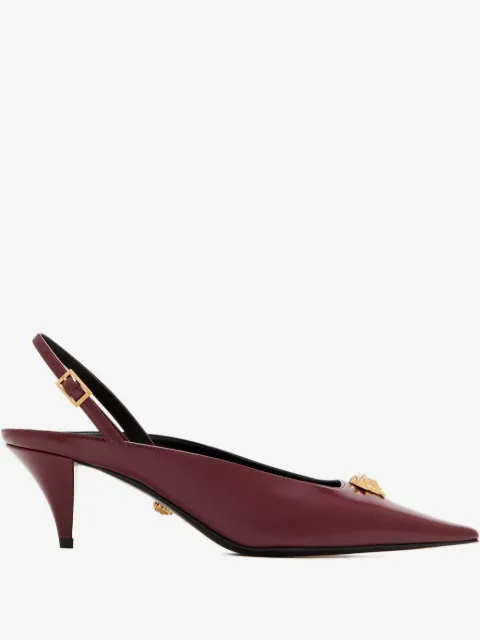Versace 55mm La Medusa slingback pumps