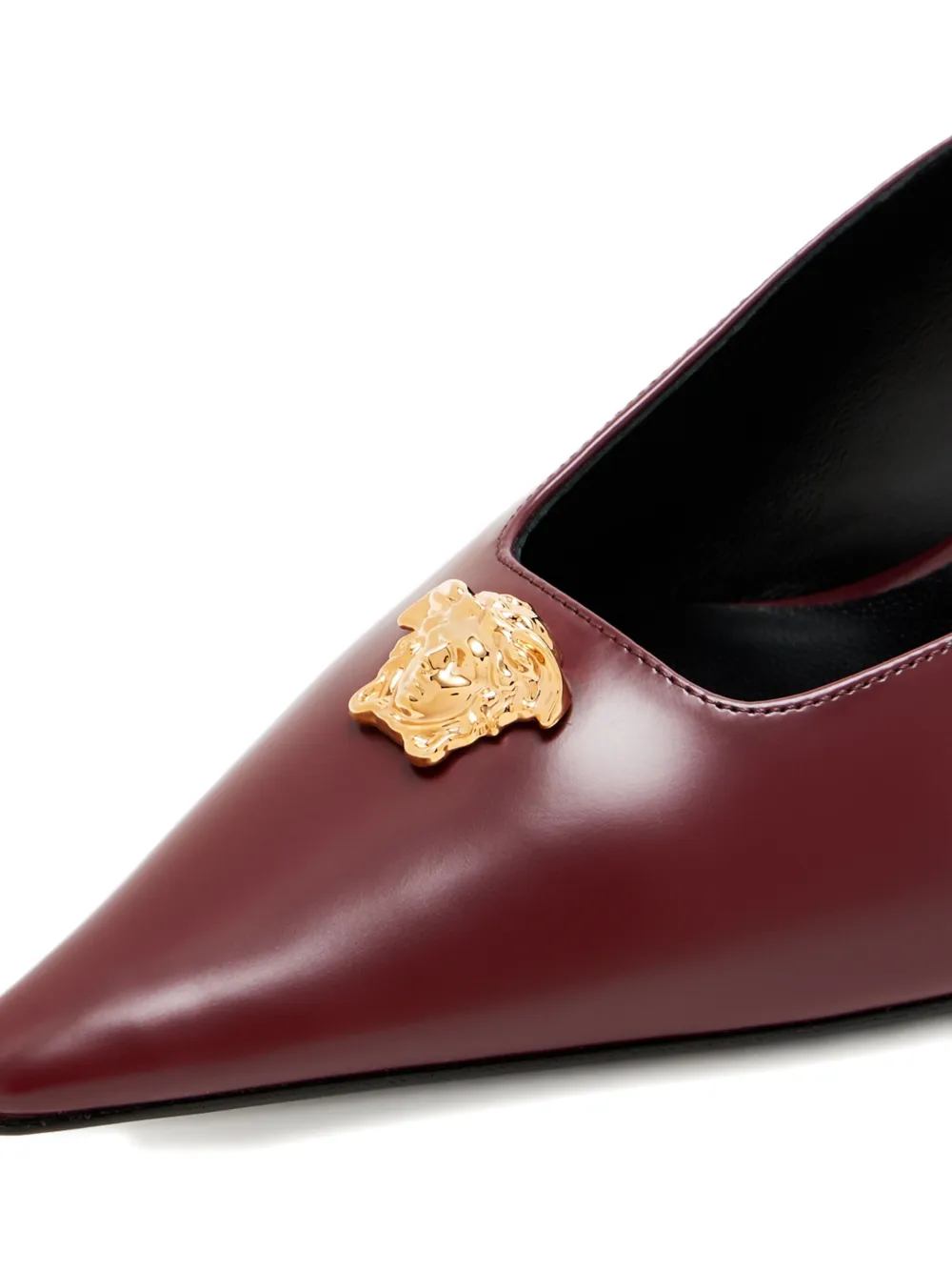 Versace 55mm La Medusa slingback pumps Red