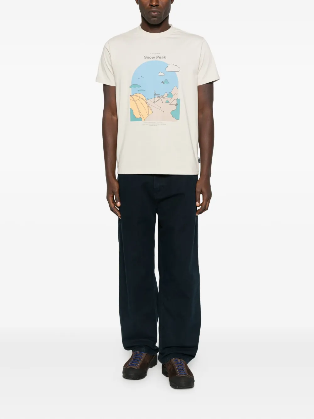 Snow Peak graphic print T-shirt | تيشيرتات | Image 2
