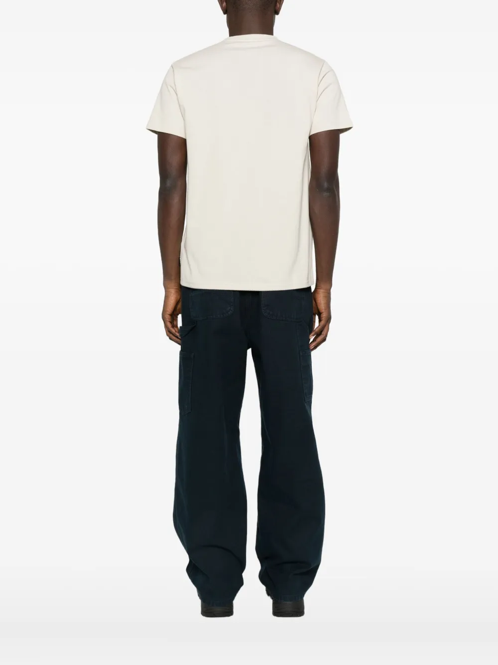 Snow Peak Graphic Print T-shirt In Neutral