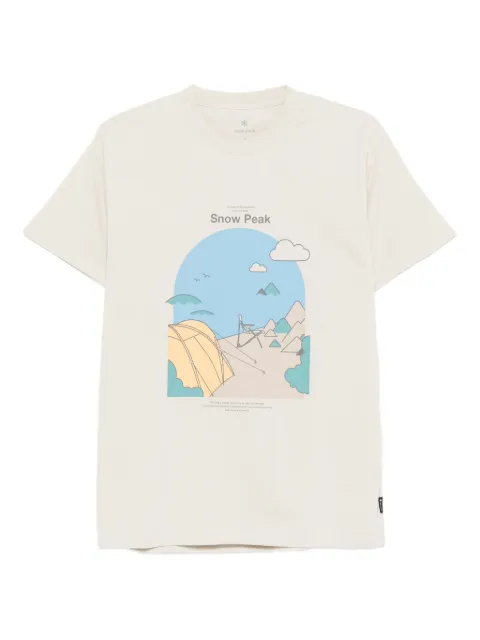 Snow Peak graphic print T-shirt