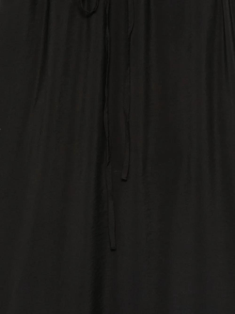 Samsoe & Samsoe Pleated Tie-waist Dress In Black