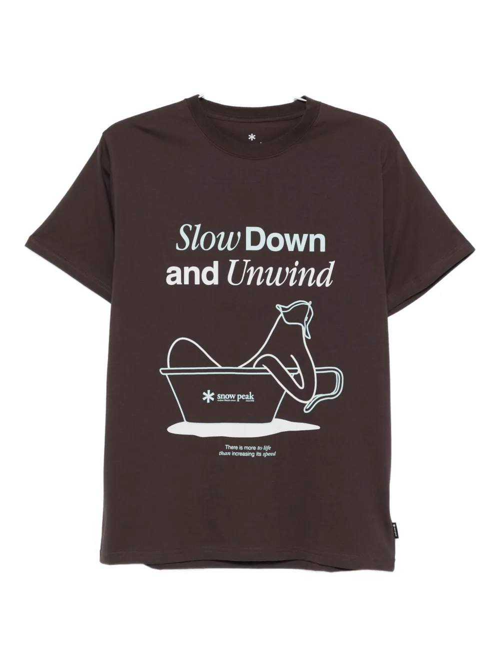 Snow Peak Graphic-print T-shirt In Animal Print