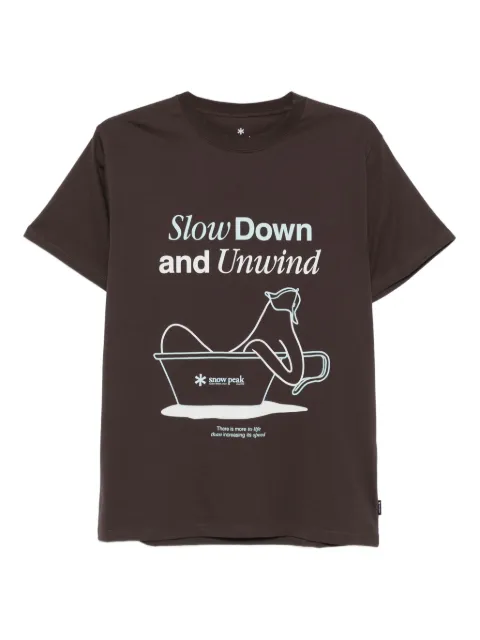Snow Peak graphic-print T-shirt