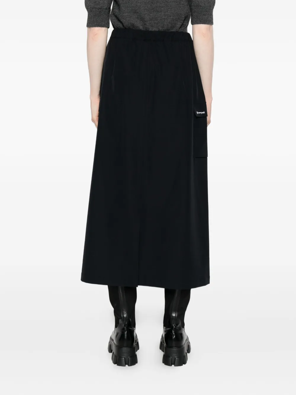 Snow Peak Mini-rok met cargo zak Zwart