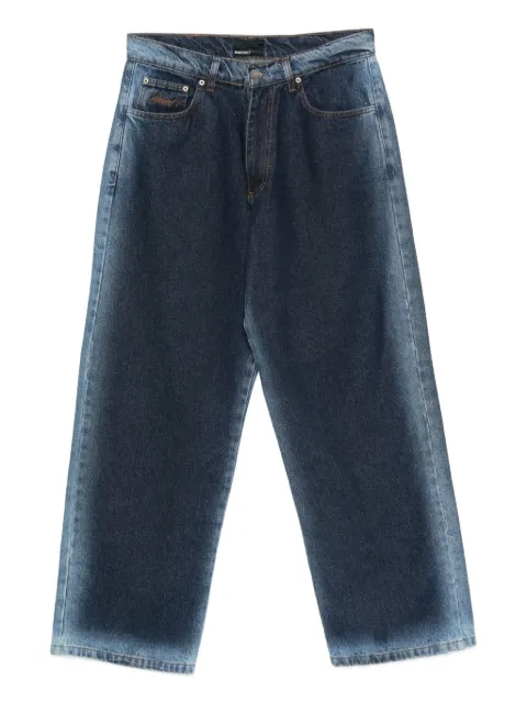  RASSVET washed straight-leg jeans