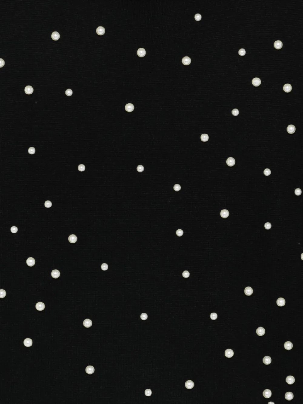 Marina Rinaldi Faux-pearl Embellished Sweater In Black