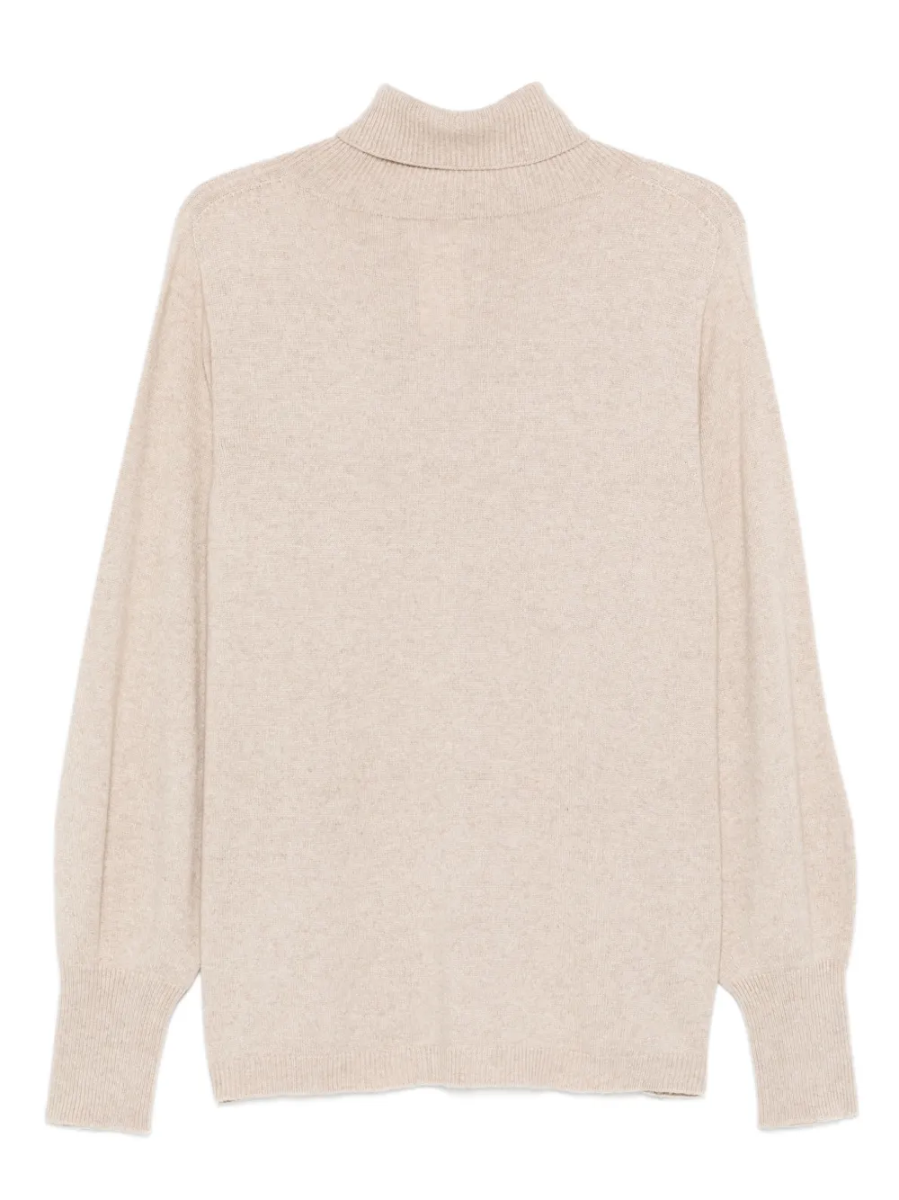 Marina Rinaldi Roll-neck Sweater In Neutral