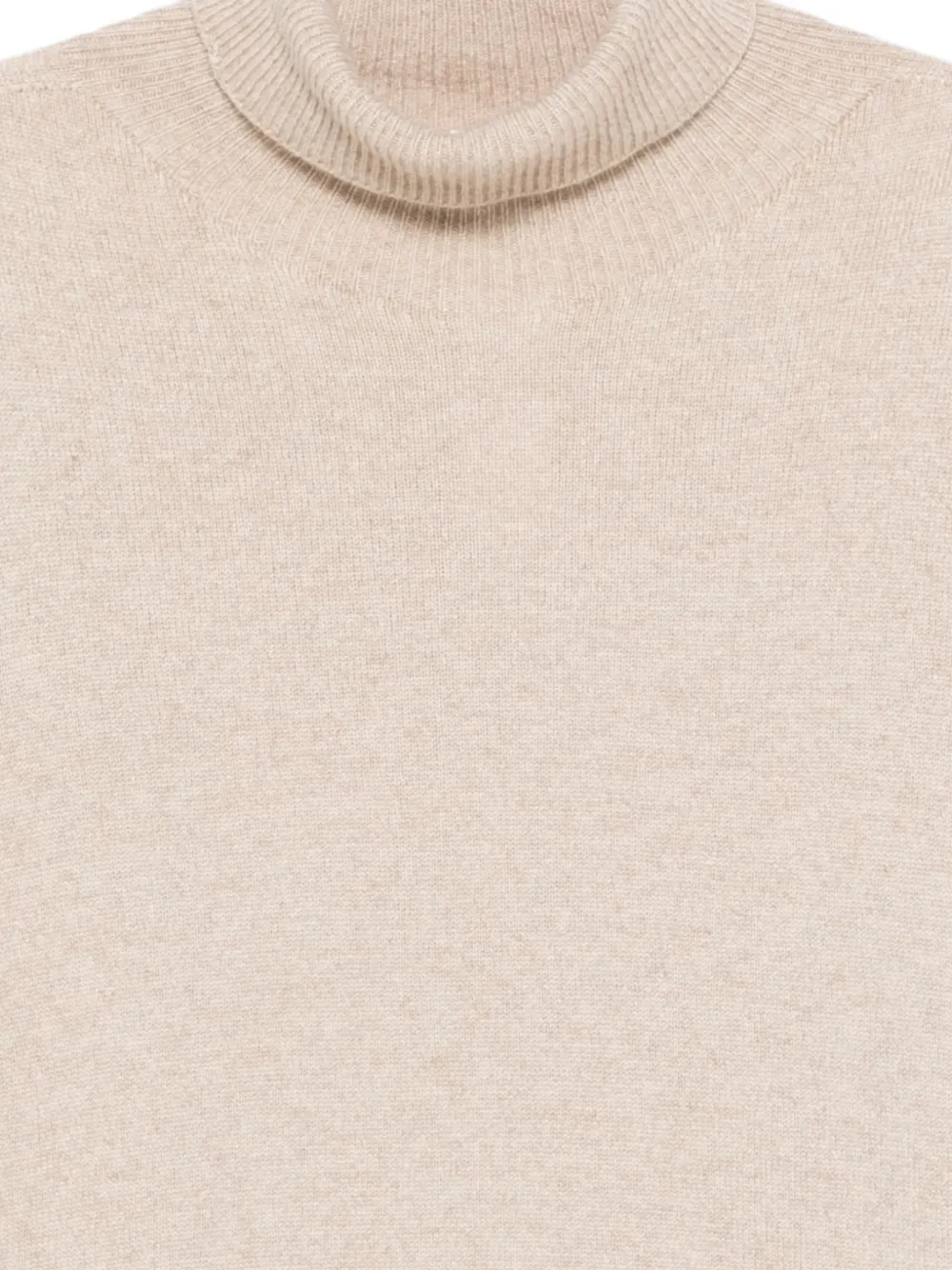 Marina Rinaldi Roll-neck Sweater In Neutral
