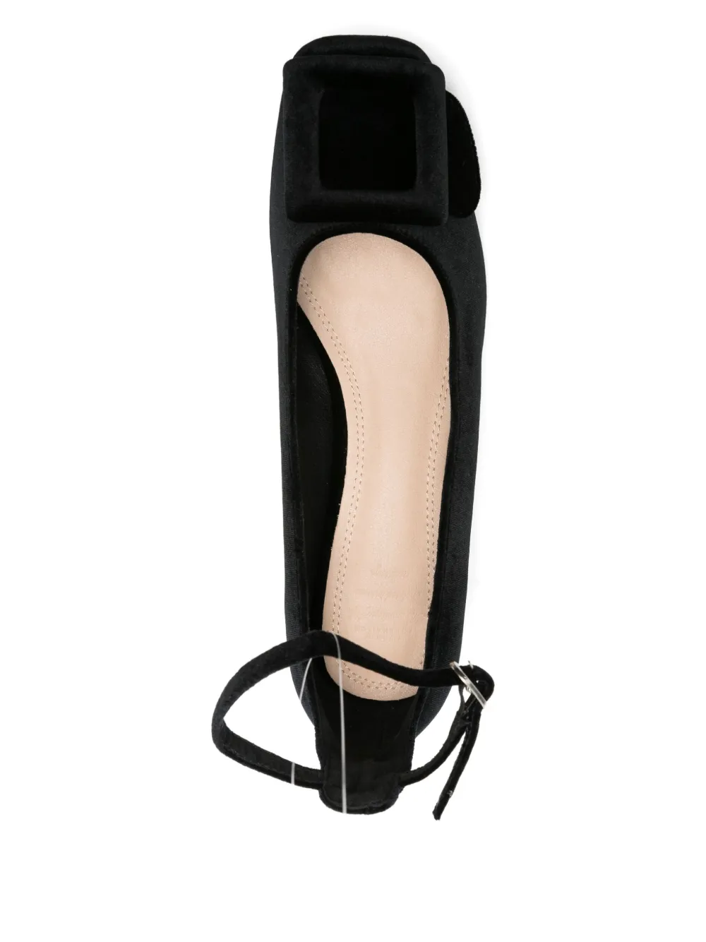 Twenty Four Haitch Buckle Pumps In Black